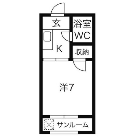 新清洲駅 徒歩7分 2階の物件間取画像